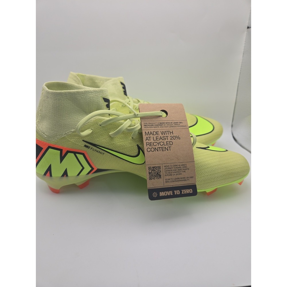 Nike Zoom Superfly 10 Pro FG Limelight Hyper Crimson HF9433-300  Soccer Cleats